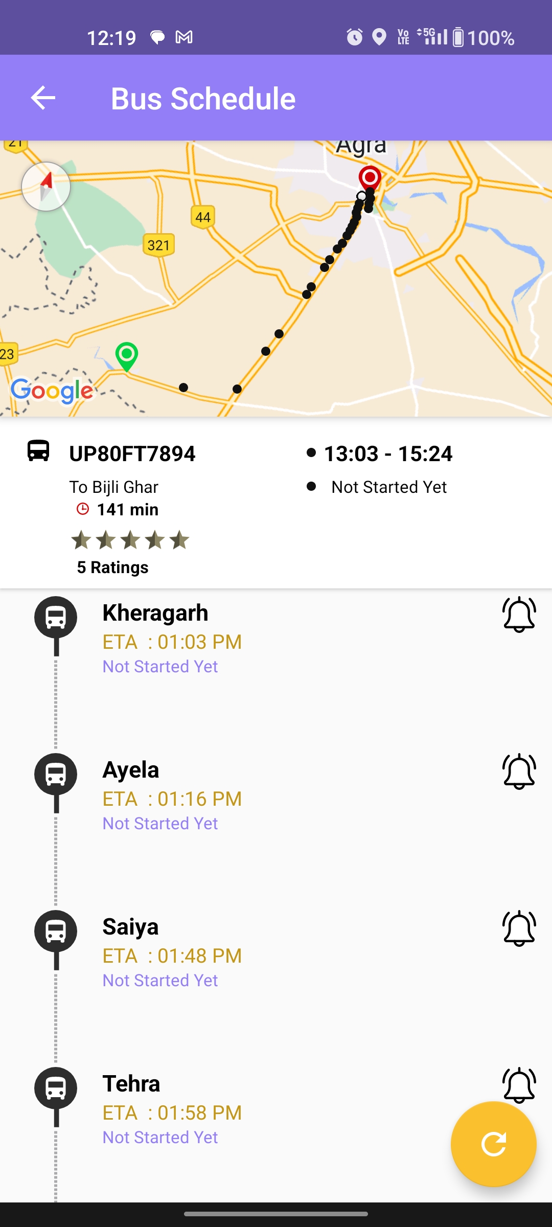 Bus Route