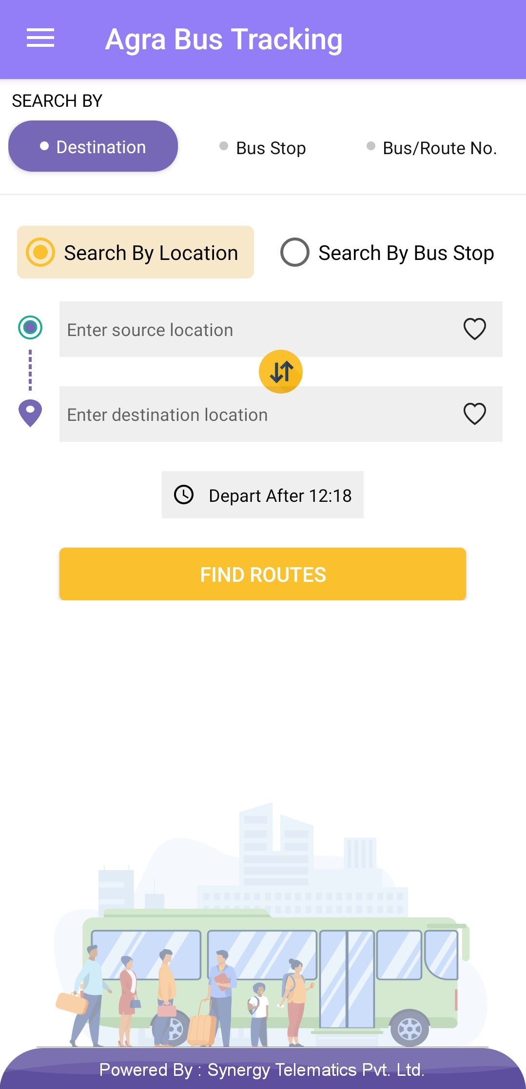 Destination Search