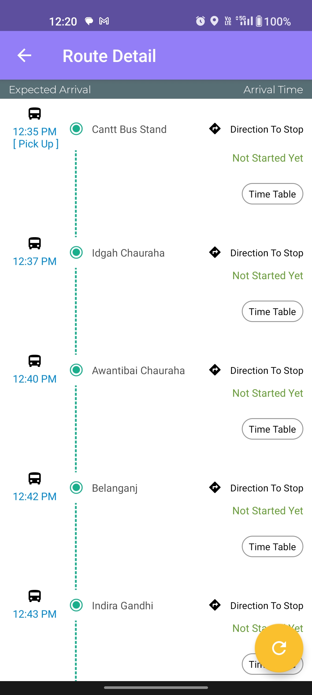 Route Detail